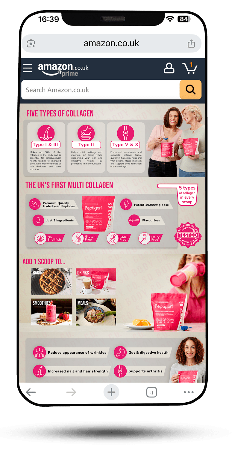 peptigen smartphone copy